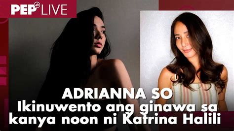 Adrianna So, for the first time, ikinuwento ang ginawa sa kanya .